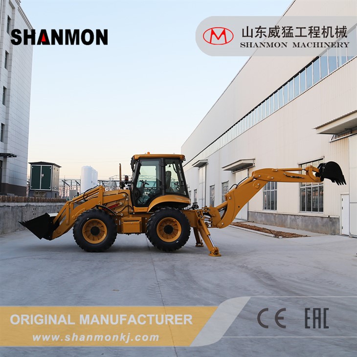 Shanmon388H Backhoe Excavator Loader 4x4