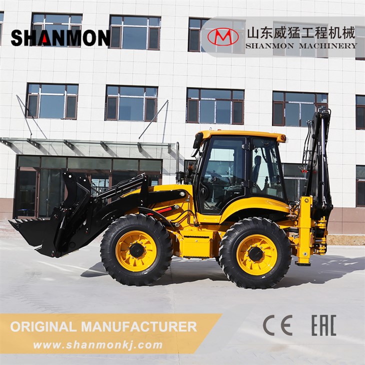Shanmon388H Backhoe Excavator Loader 4x4
